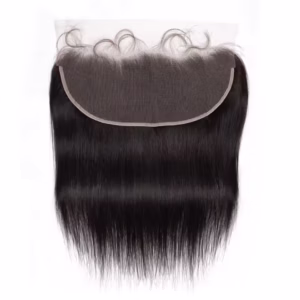 "Straight" Lace Frontal — Natural Black